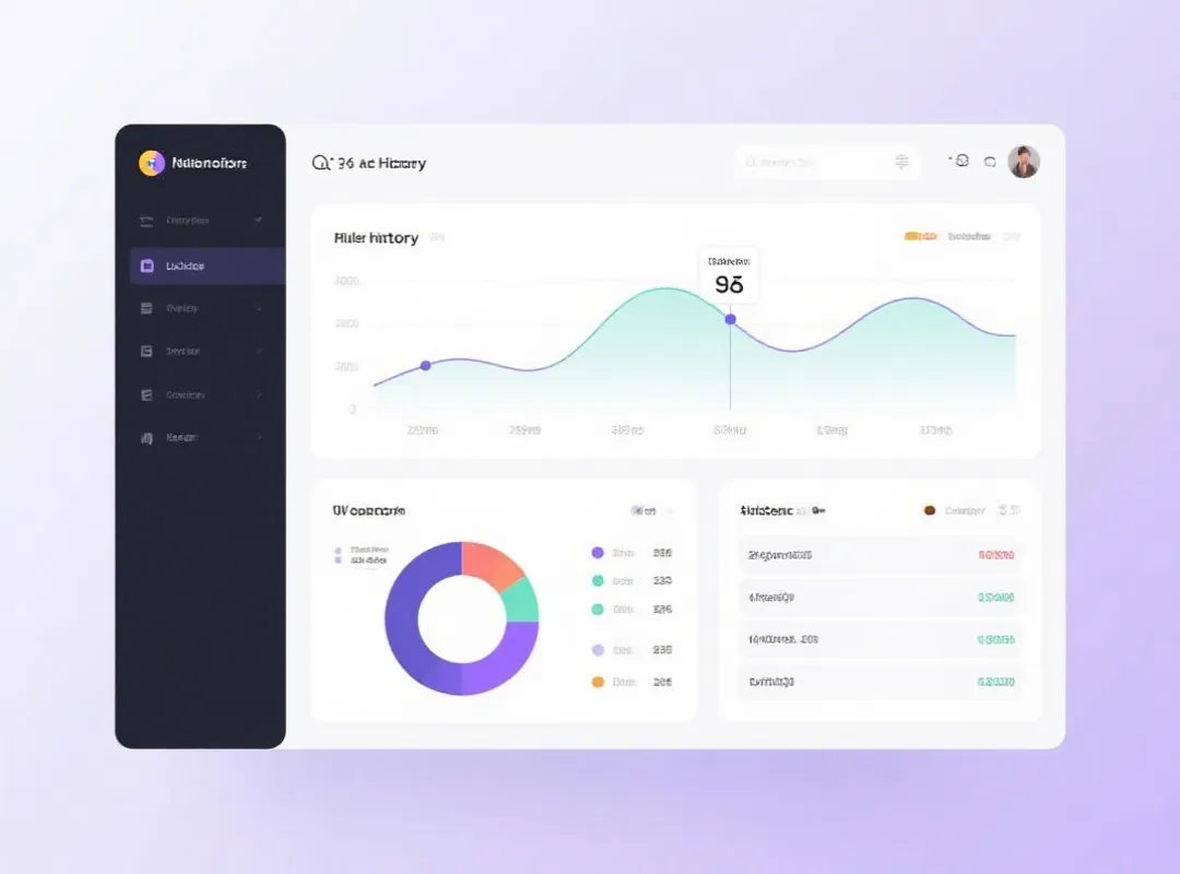 历史数据可视化示意图